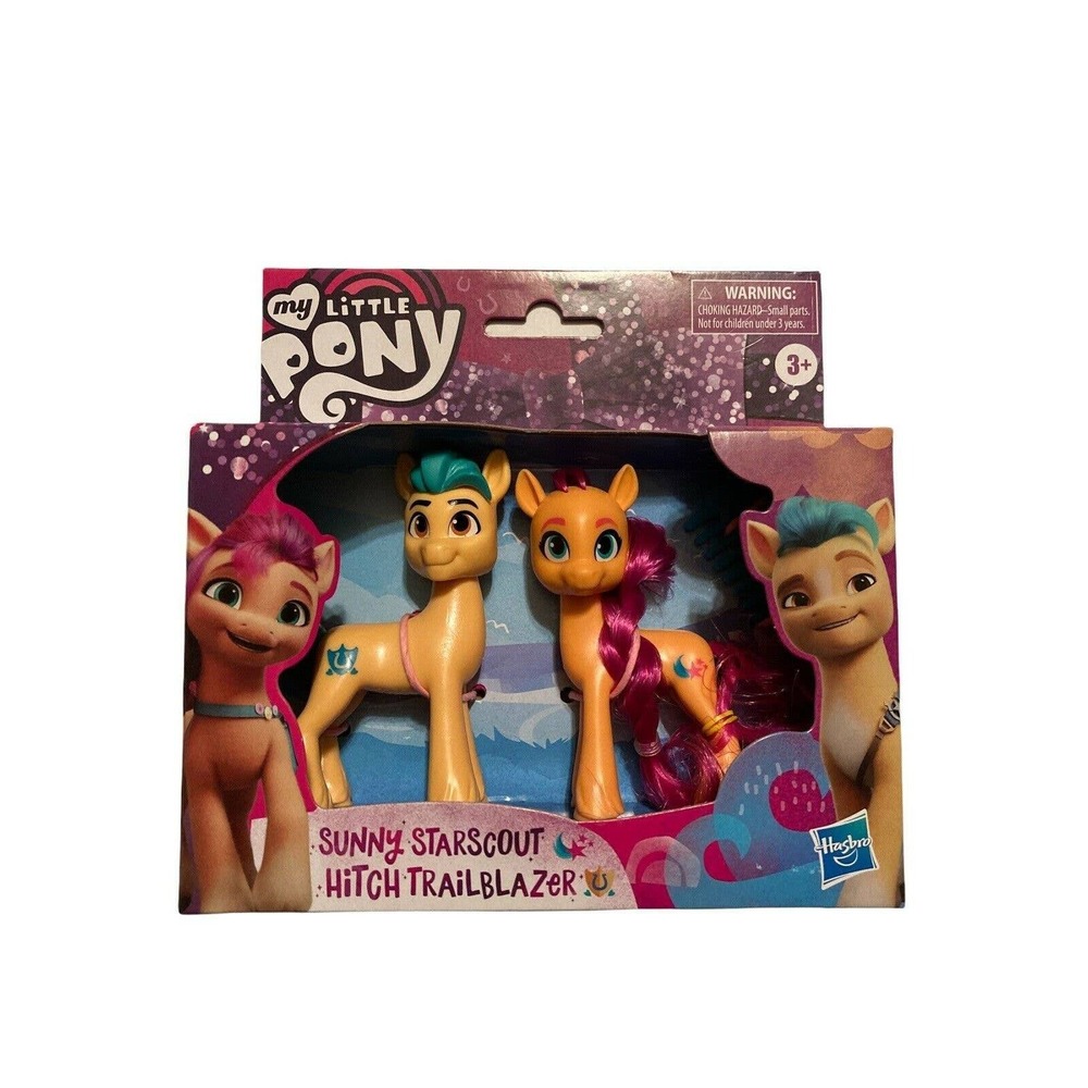 My Little Pony A New Generation Figure Set Sunny Starscout & Hitch Trailblazer